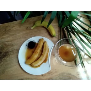 Banane flambée au rhum